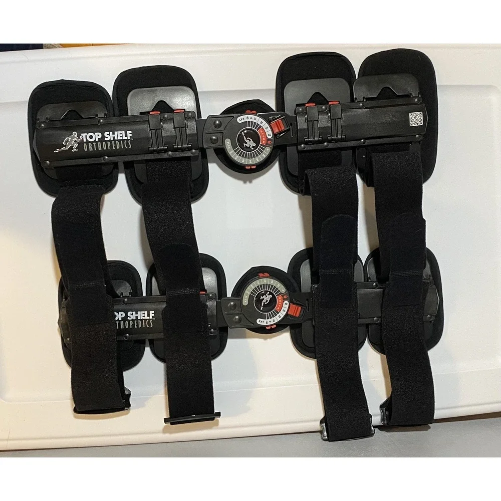 Tele-Range 2.0‎ Hinged Full Foam ROM Knee Brace Post Op Adjustable